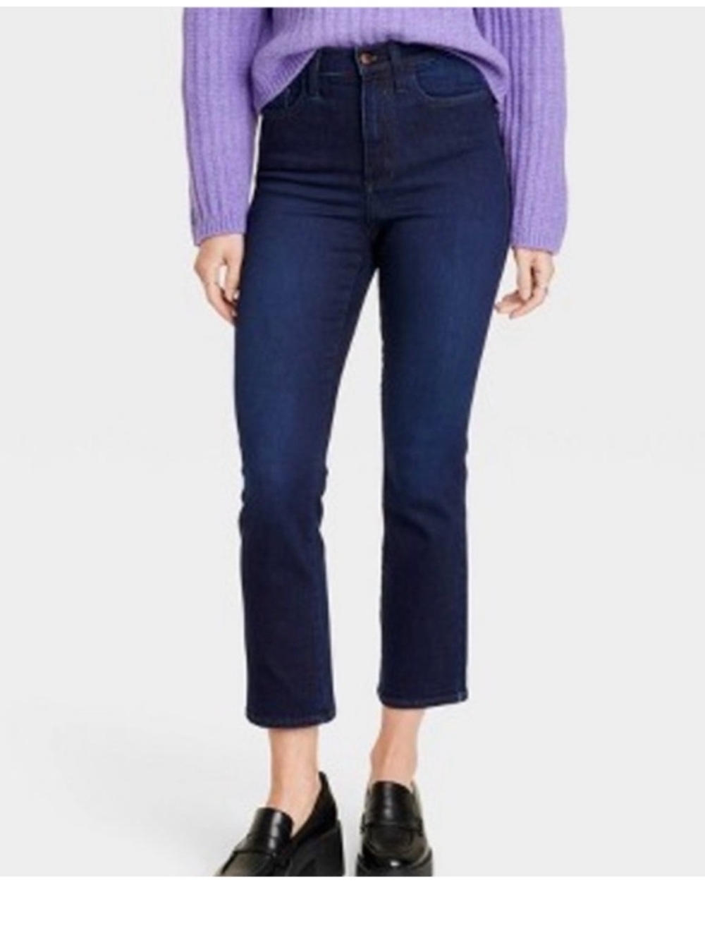 Universal Thread Women's High Rise Ankle Bootcut Leg Jeans - Picture 7 of 7